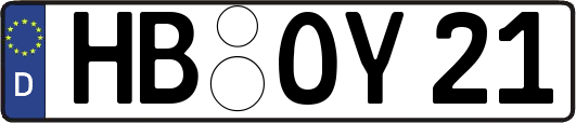 HB-OY21