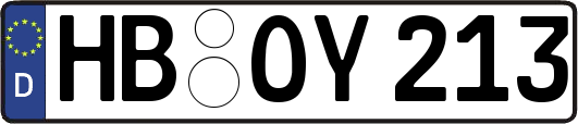 HB-OY213