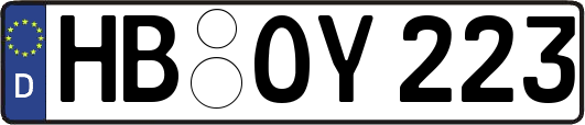 HB-OY223