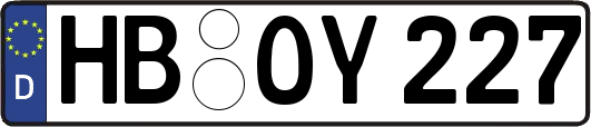 HB-OY227