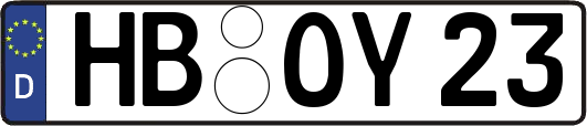HB-OY23