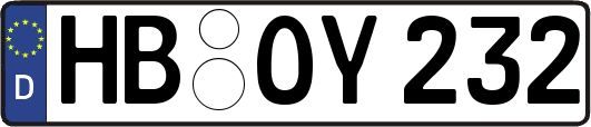 HB-OY232