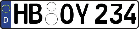 HB-OY234