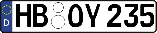 HB-OY235