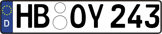 HB-OY243