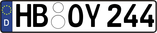 HB-OY244