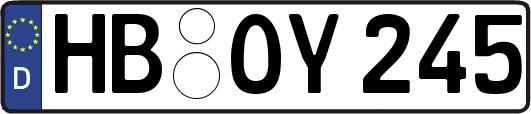 HB-OY245