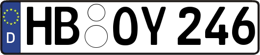 HB-OY246