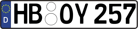 HB-OY257