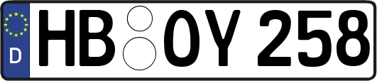 HB-OY258