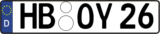 HB-OY26