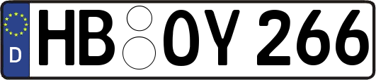 HB-OY266