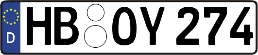 HB-OY274