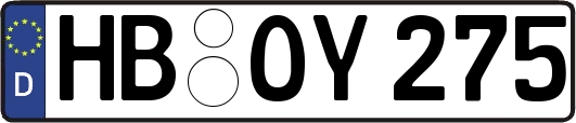 HB-OY275