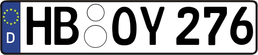 HB-OY276