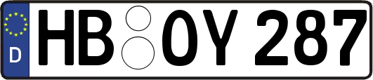 HB-OY287