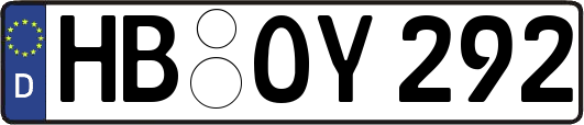 HB-OY292