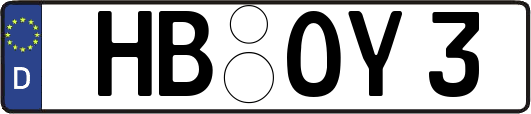 HB-OY3