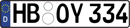 HB-OY334