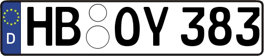 HB-OY383