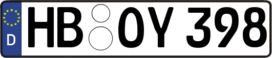 HB-OY398