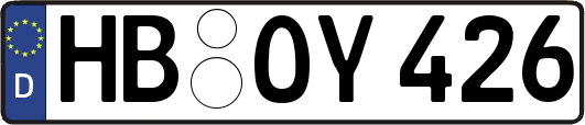 HB-OY426