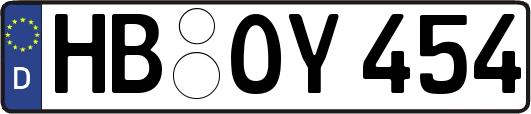 HB-OY454