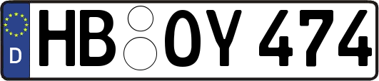 HB-OY474