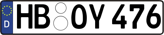HB-OY476
