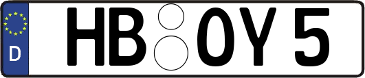 HB-OY5