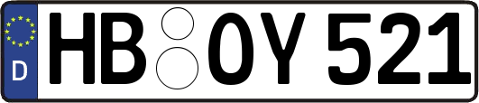 HB-OY521