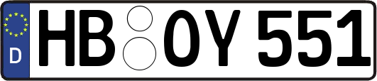 HB-OY551