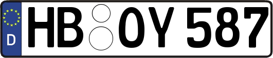 HB-OY587