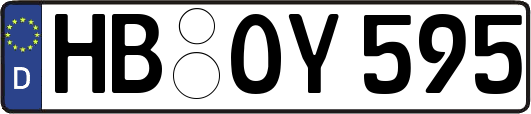 HB-OY595