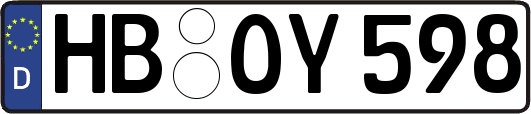 HB-OY598