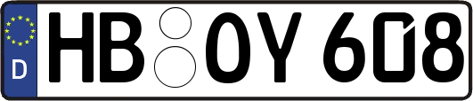 HB-OY608