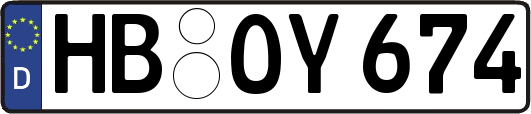 HB-OY674