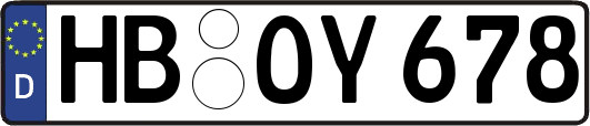 HB-OY678