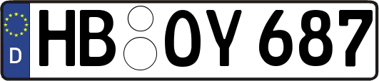 HB-OY687