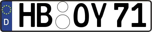 HB-OY71