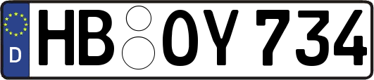 HB-OY734