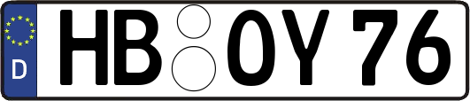 HB-OY76