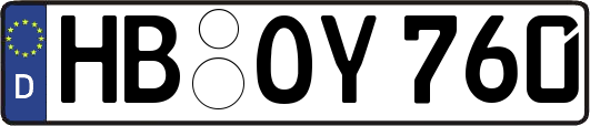 HB-OY760