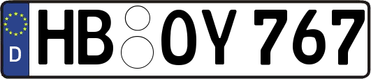 HB-OY767