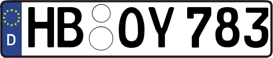 HB-OY783