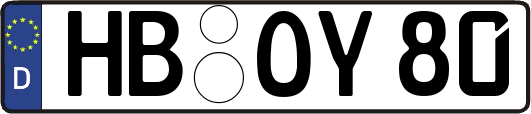 HB-OY80