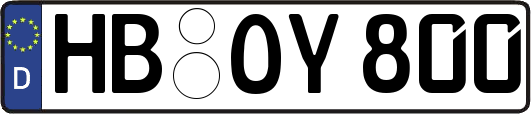 HB-OY800