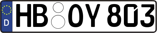 HB-OY803