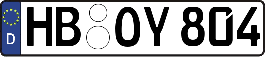 HB-OY804