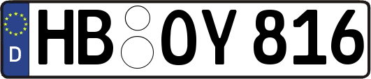HB-OY816